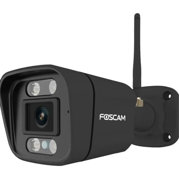 Foscam V8P 4K 8 MP Dual-Band WLAN Überwachungskamera mit integriertem Scheinwerfer und Einer Alarmsirene (schwarz) – Bild 3