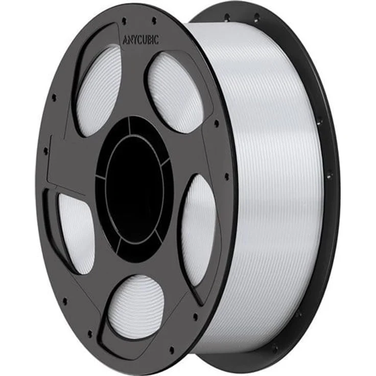 ANYCUBIC PC Filament (Transparent White) 1 kg, Hochschlagfestes und hitzebeständiges 3D-Druckmaterial mit UV-Schutz
