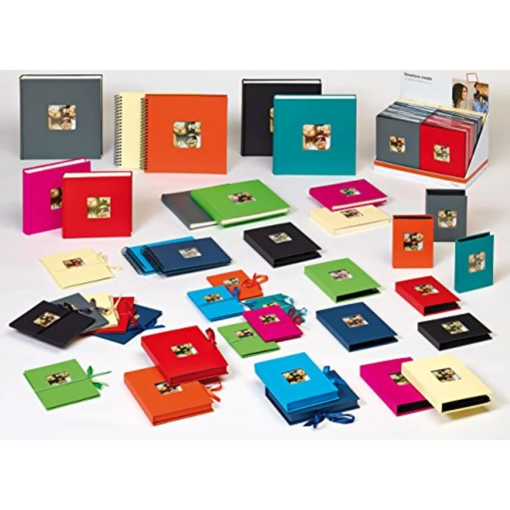 walther design ME-110-R Memo-Einsteckalbumalbum Fun, 200 Fotos 10x15 cm, rot – Bild 3