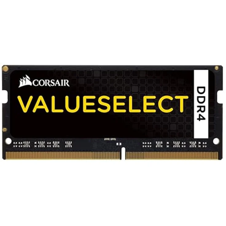 Corsair CMSO8GX4M1A2133C15 Value Select 8GB (1x8GB) DDR4 2133Mhz CL15 Schwarz - Preisvergleich – Bild 2