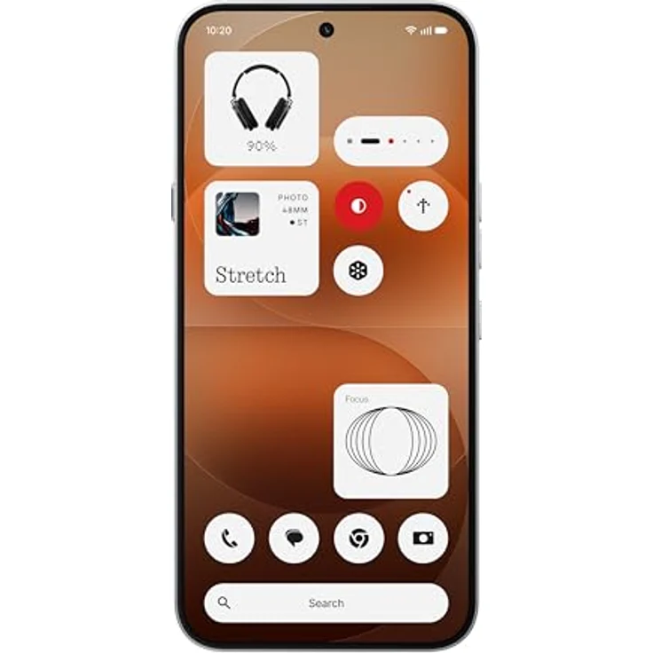 Nothing Phone (4a) Pro - 50MP Triple-Kamera, 140x Ultra-Zoom, 12GB RAM, 256GB Speicher, Metall-Unibody, 144Hz AMOLED, Glyph Bar, Silber – Bild 3
