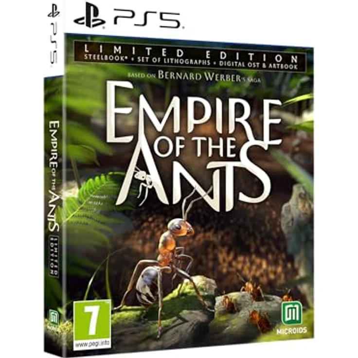 MDM MERIDIEM GAMES Empire of the Ants - Limited Steelbook Edition [PEGI] (PS5) mit Steelbook Lithographie Set und digitalem Soundtrack – Bild 2