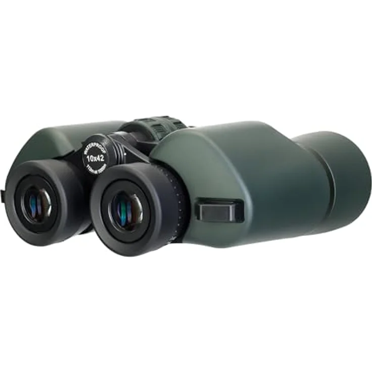 Levenhuk New Sherman PRO 10x42, Outdoor-Fernglas mit BaK4-Optik, wasserdicht nach IP67, gummiert, ideal für Naturbeobachtung und Jagd – Bild 7