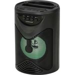 Dunlop TWS Bluetooth Lautsprecher, kabelloser Lautsprecher mit LED-Licht, Handy-Halterung, FM-Radio und 15 Watt Leistung