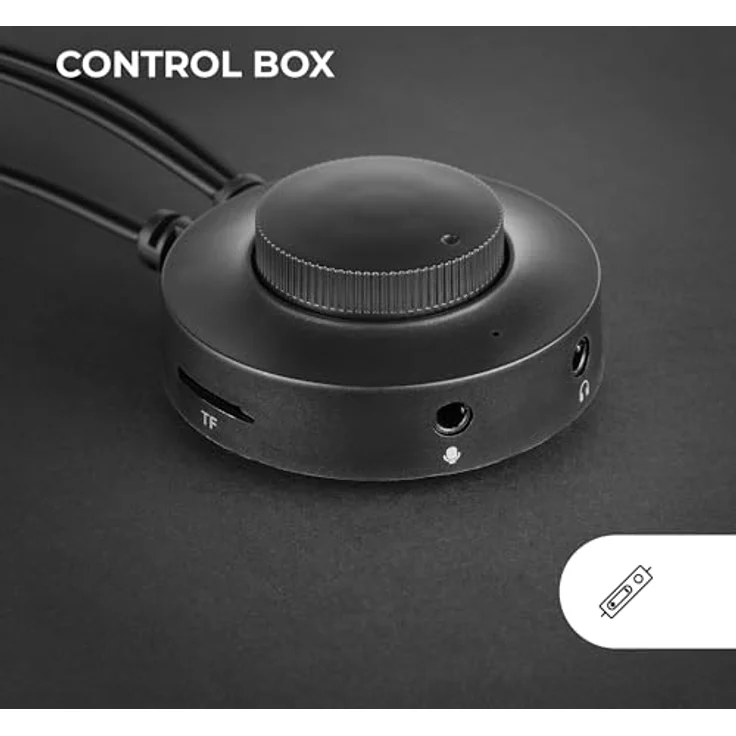 Mars Gaming MSRGB2, Bluetooth 5.3 Lautsprecher mit 15W, DSP Soundprozessor, dynamischer RGB-Beleuchtung und Steuerbox, Schwarz – Bild 5