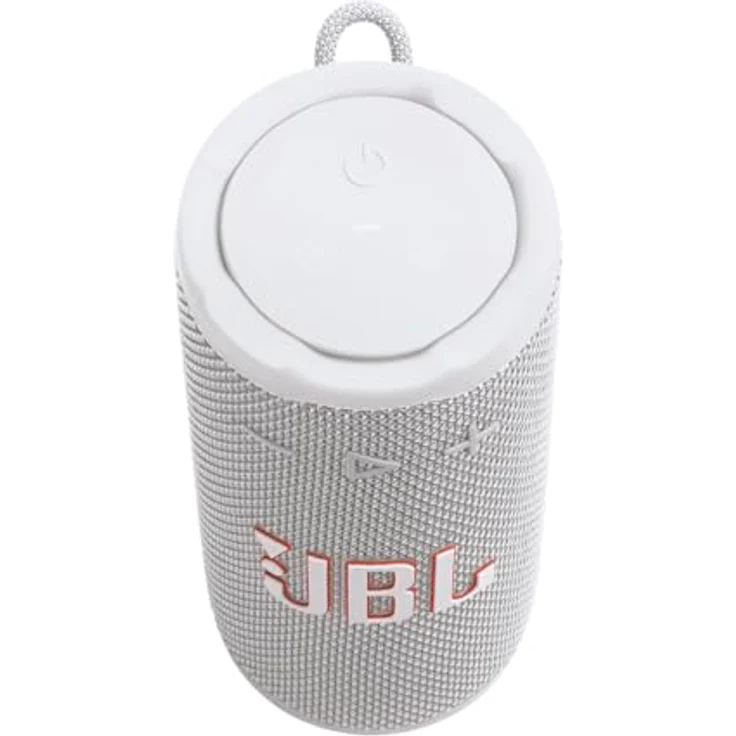 JBL Grip Bluetooth Lautsprecher, Pro Sound mit AI Sound Boost, IP68 wasser- und staubdicht, Umgebungslicht, 14h Wiedergabe, Auracast, Weiß – Bild 3