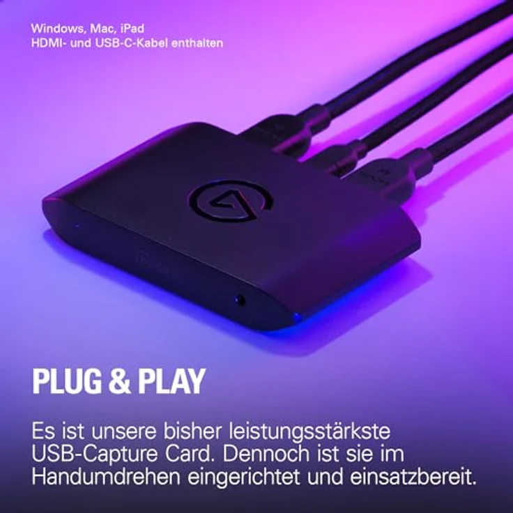 Elgato 4K X, Capture Karte mit HDMI 2.1 für 4K Aufnahme mit 144 FPS und VRR-Passthrough – Bild 7