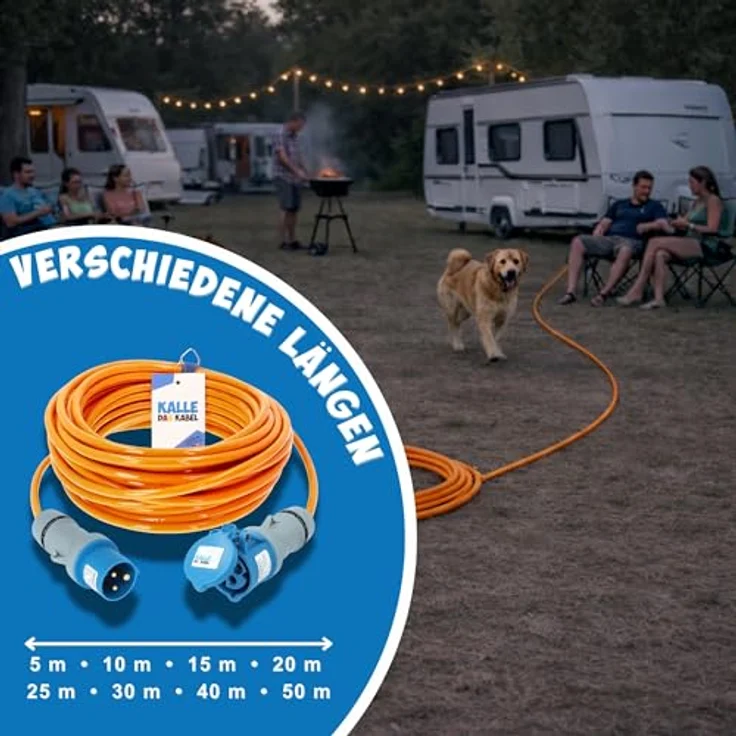 KALLE DAS KABEL CEE Verlängerung Kalle Blue Signal 2,5mm², 10 Meter, Vollpur-Premium-Leitung, hohe Flexibilität -40°C bis +90°C, geruchsneutral, abriebfest – Bild 4