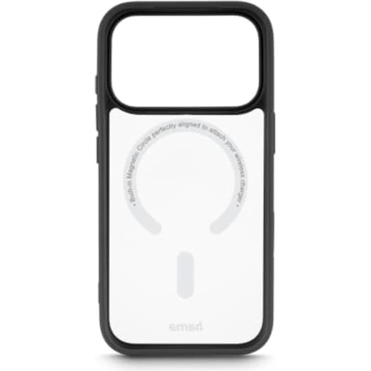 Hama 232450 Frame Protect Cover für Apple iPhone 17 Pro / 18 Pro, transparent, schwarz, magnetisch – Bild 2