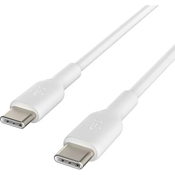 Belkin BoostCharge geflochtenes USB-C-/USB-C-Ladekabel, USB-C-Schnellladekabel für iPhone 15, Samsung Galaxy S23, S23 Ultra, Note, Google Pixel, iPad Pro, Mini, Nintendo Switch, 2 m, 2er-Pack - Weiß - Preisvergleich – Bild 4