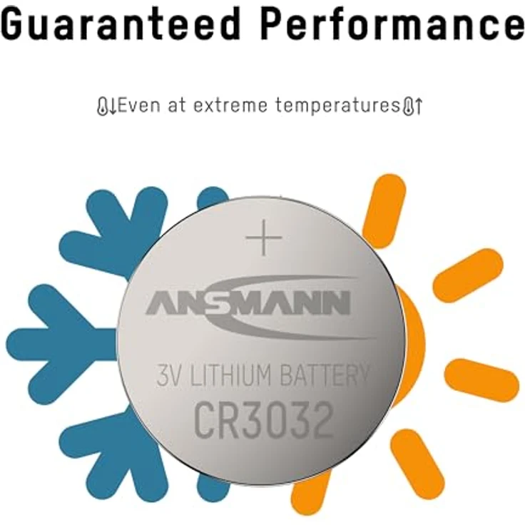 ANSMANN 1516-0013 Knofpzelle Batterie Lithium CR 3032 - 3V – Bild 6