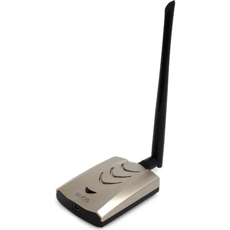 ALFA Network AWUS036ACHM, AC1200 Dual-Band WLAN-Adapter mit abnehmbarer 5 dBi Antenne, mini USB, MT7610U Chipset