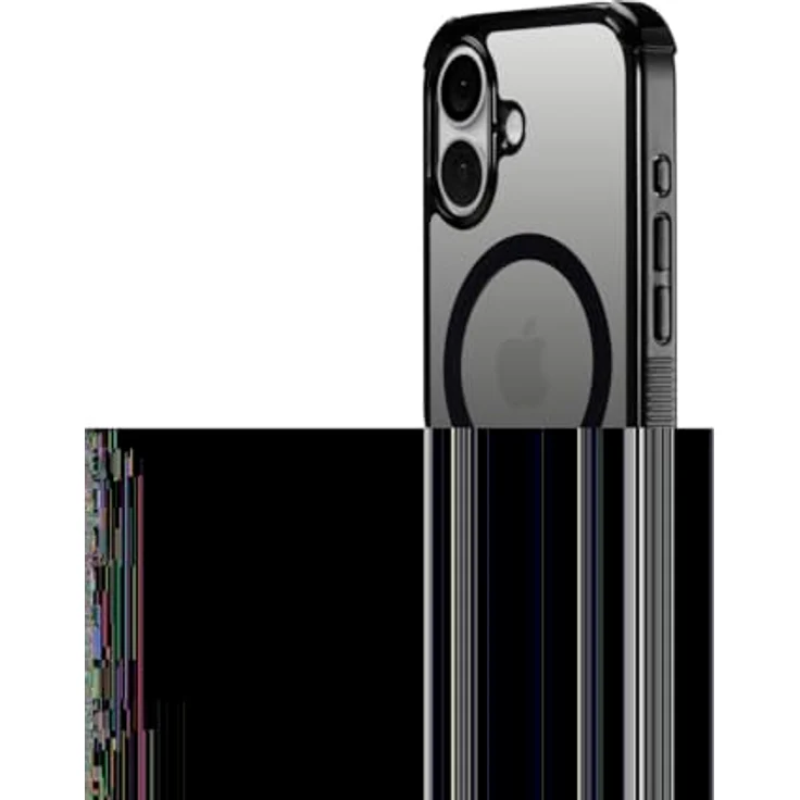Hama Handyhülle Extreme Protect für iPhone 16 und MagSafe (D3O Bumper, stoßfest, sturzsicher, bruchsicher, magnetisches Case für induktives Laden, Farbverlauf) schwarz – Bild 2