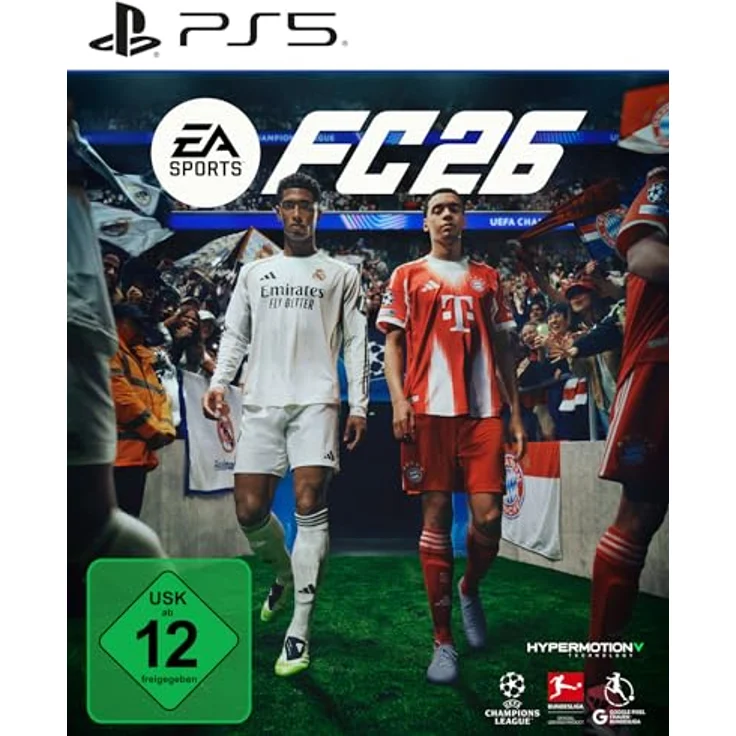 Electronic Arts EA SPORTS FC 26 Standard Edition PS5, authentisches Gameplay und Karrieremodus, Deutsch – Bild 1