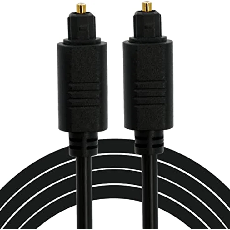 BIGtec 2m Toslink optisches Audio Kabel Lichtwellenleiter LWL 5mm – Bild 4