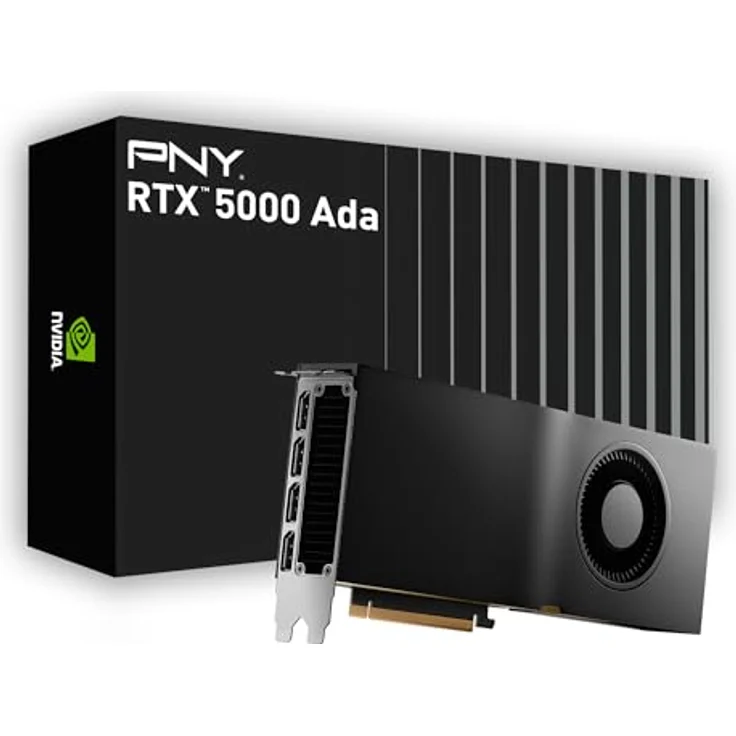 PNY NVIDIA Quadro RTX 5000 32GB GDDR6 Workstation-Grafikkarte - PCI-Express, professionelle Workflows, Ada Lovelace Architektur – Bild 2