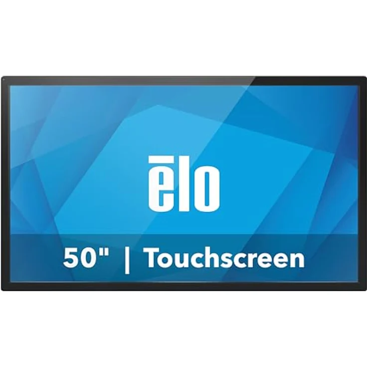 Elo Touch Solutions 6554L, Interaktiver Flachbildschirm, 64,5 Zoll 4K Ultra HD, 40-Punkte Multi-Touch, Schwarz – Bild 1