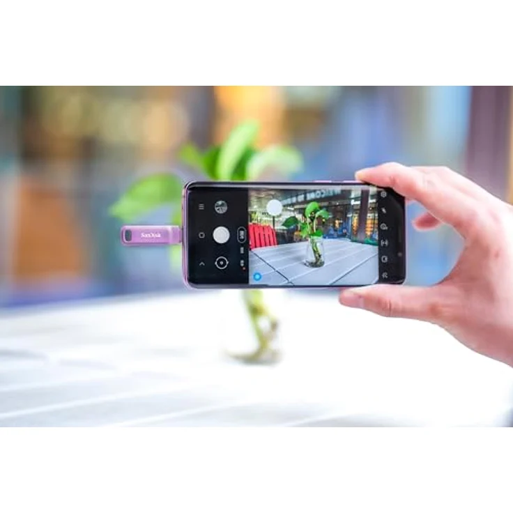 SanDisk 512 GB Ultra Dual Drive Go USB Type-C Flash-Laufwerk - Lavendel 2-in-1 mit schnellster Datenübertragung – Bild 5