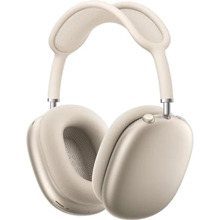 Apple AirPods Max 2 Beige, Kabellose Over-Ear Kopfhörer mit Aktiver Geräuschunterdrückung, 20 Std. Akku, Premium Sound – Bild 2