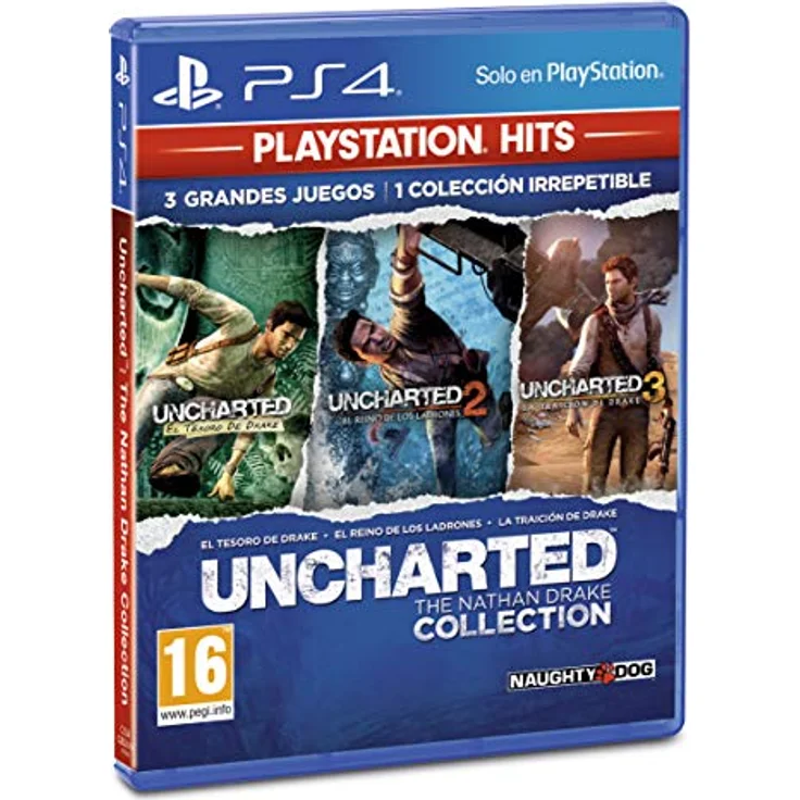 Playstation Uncharted Collection PS Hits, PS4-Spiel mit spannender Abenteuer-Trilogie – Bild 2