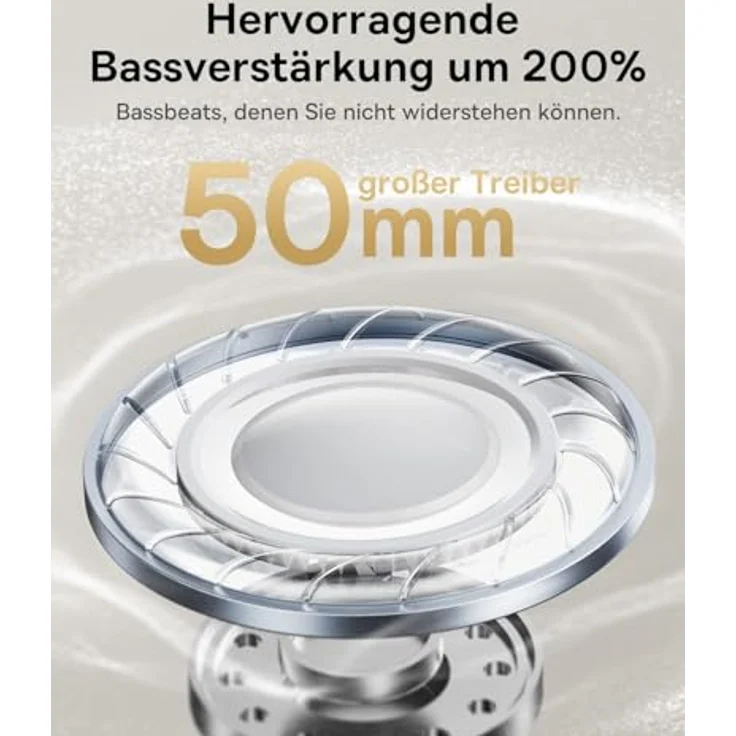 Baseus Wireless Noise Cancelling Kopfhörer mit Spatial Audio, LDAC Hi-Res Sound, 65H Spielzeit, Deep Bass, Custom EQ via App, faltbares Design – Bild 5