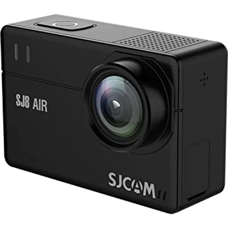 SJCAM SJ8 Air, Action Kamera mit 2.33" Display, 160° Weitwinkelobjektiv, 8X Digital Zoom, Bewegungserkennung, 240fps H.265, 1200mAh Akku, Schwarz – Bild 2