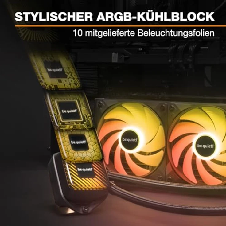 be quiet! Pure Loop 3 LX 360mm Wasserkühlung, effizienter Flüssigkeitskühler mit leisen Pumpen und hoher Kühlleistung – Bild 3