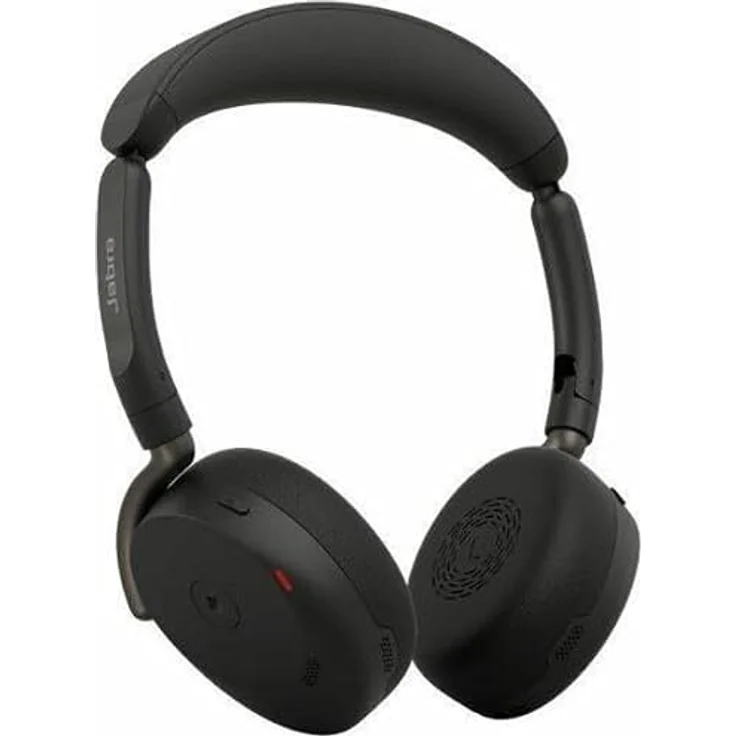 Jabra Evolve3 65 Flex MS, Faltbare On Ear Kopfhörer mit adaptiver Geräuschunterdrückung, Bluetooth® Schwarz – Bild 1