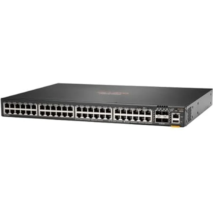 Aruba HPE Networking CX 6200F 48G 4SFP+ Switch, 48 Ports, cloud-orientiertes Design, stapelbar, integrierte Hochgeschwindigkeits-Uplinks – Bild 2