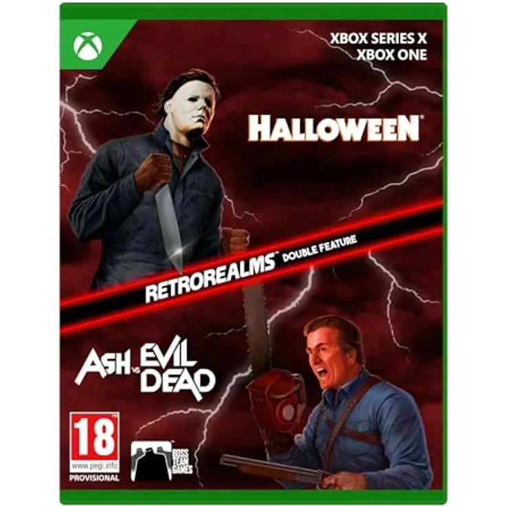 Nighthawk Interactive Halloween & Ash vs Evil Dead Retro Realms - Xbox Series X Game mit 16-Bit-Visuals und Bestenlisten