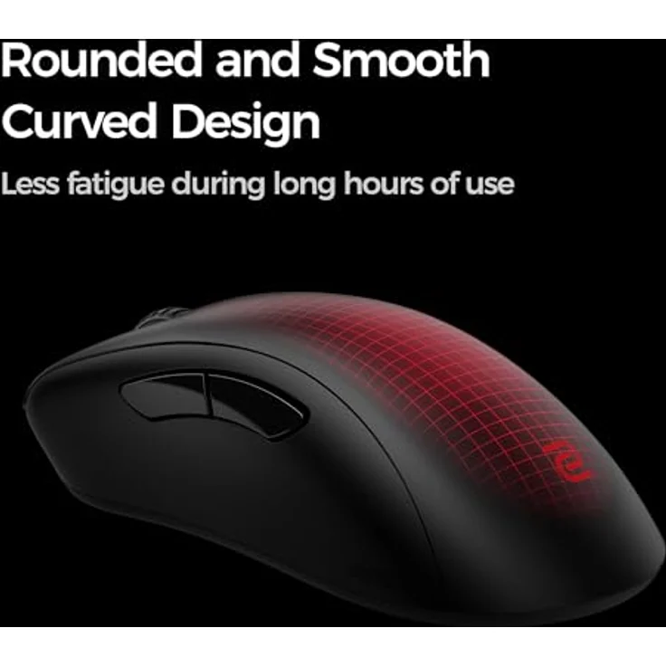 BenQ Zowie EC3-DW, Kabellose 4K-Maus für E-Sport, 59 g, asymmetrisch, 3950 Sensor, optimierter 4K-Empfänger, treiberlos – Bild 4
