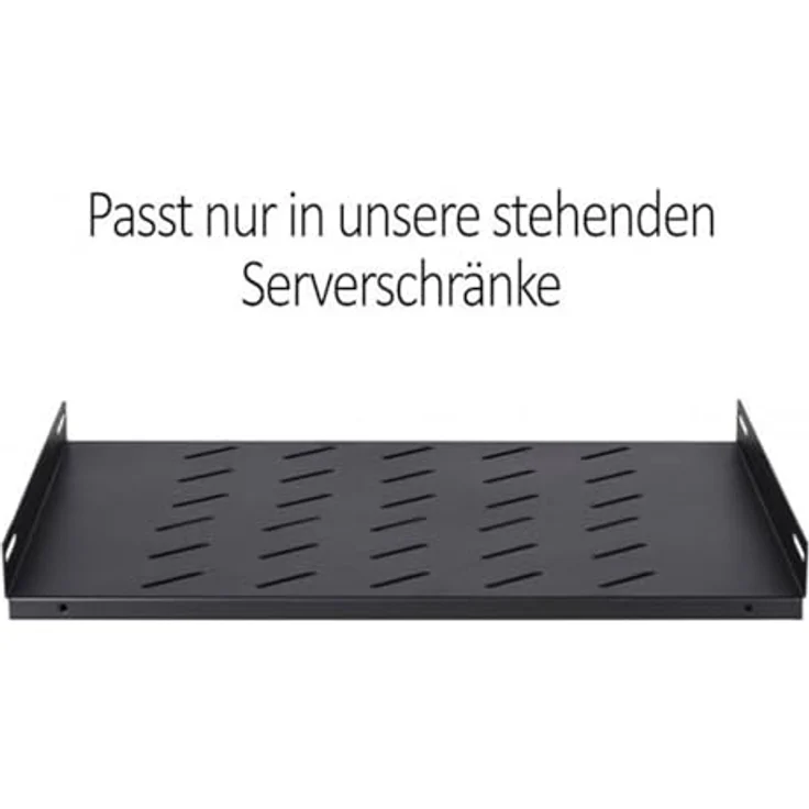 DSIT 19 Zoll Fachboden 850 mm tief, 1 HE, Traglast 60 kg, geeignet für Netzwerkschränke – Bild 2