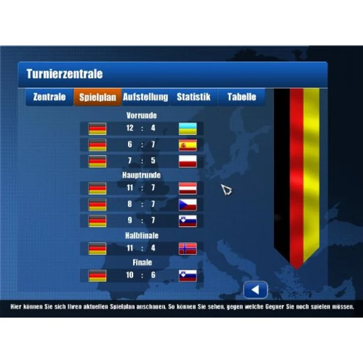 Handball-Simulator: European Tournament 2010 (PC) – Bild 5
