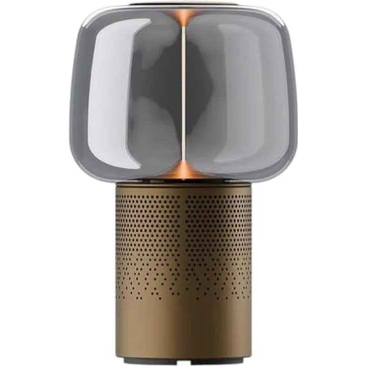 Kooduu Serena Play Portable Lautsprecherlampe mit JBL-Audiotechnologie und warmem LED-Licht im Filament-Stil, Bronze