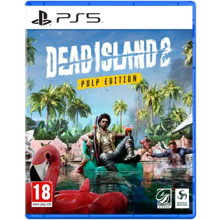 Deep Silver Dead Island 2 PULP EDITION, PS5-Spiel 100% UNGESCHNITTEN, Deutsche Verpackung, Koop-Abenteuer für bis zu 3 Spieler
