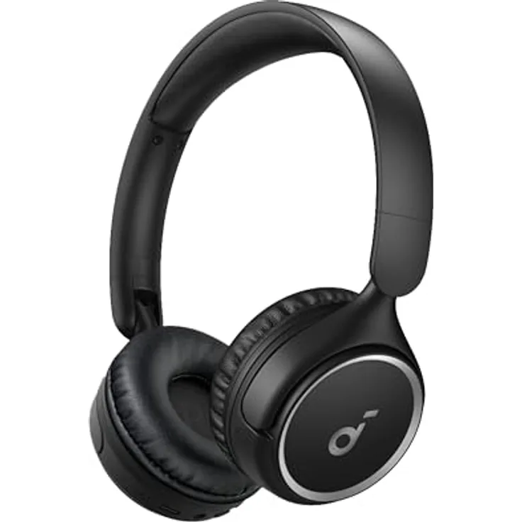 soundcore H30i Kabellose On-Ear Kopfhörer, Faltbares Design, Purer Bass, 70h Wiedergabe, Bluetooth 5.3, Leicht und bequem, App Steuerung, Multipoint-Verbindung