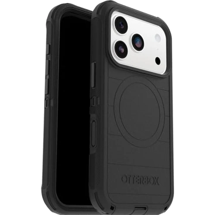 OtterBox Defender Series Pro MagSafe Hülle für iPhone 17 Pro, stoßfest, militärisch getestet, Schwarz – Bild 1
