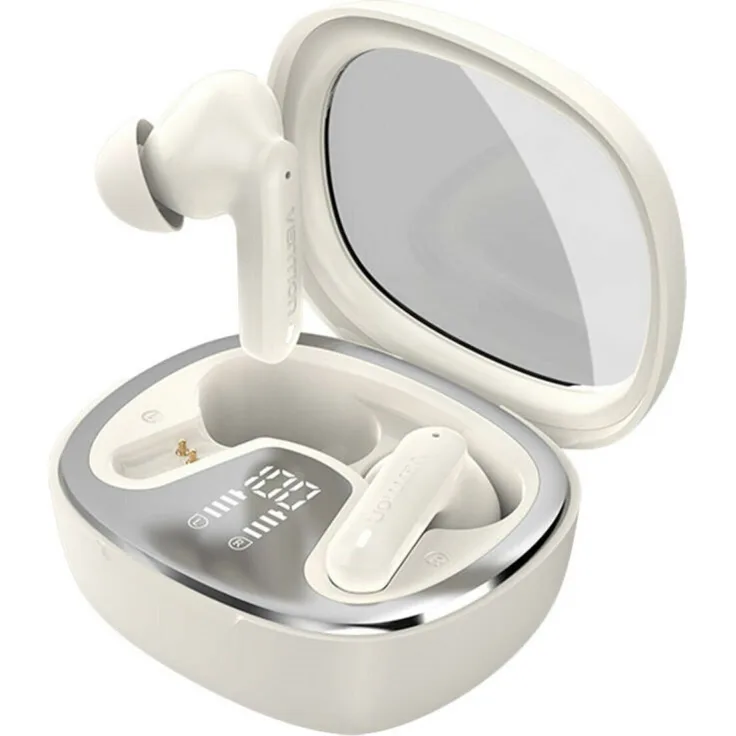 Vention NBMN0 Earbuds Air A01, Bluetooth 5.3, 24-Stunden-Akkulaufzeit, Beige