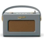 Roberts Revival UNO BT Dab+/FM/Bluetooth, tragbares Radio, Wecker, Grau