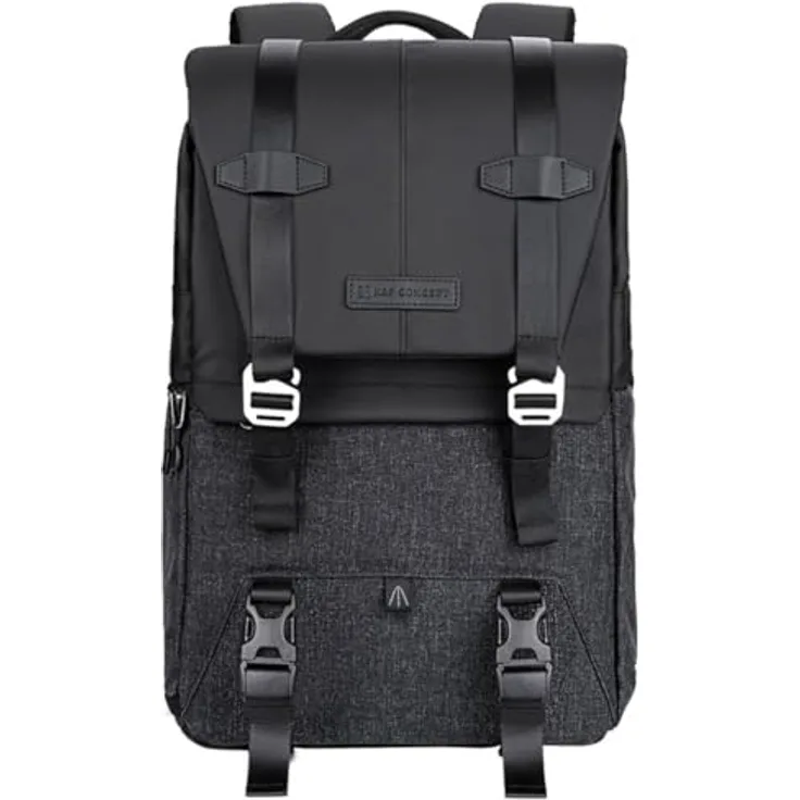 K&F Concept Beta Fotorucksack, 20 l, Kameratasche in Schwarz mit robustem Design und Diebstahlsicherung