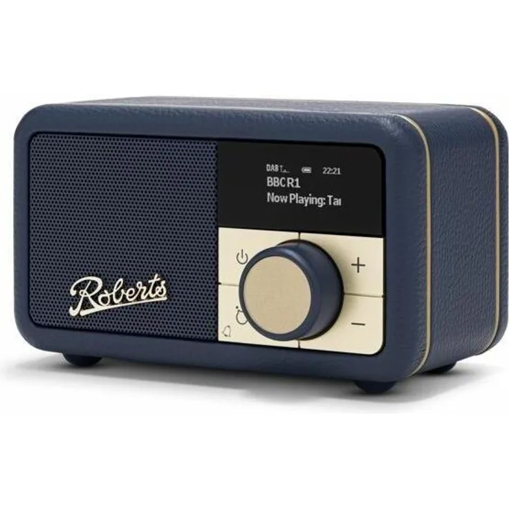 Roberts Revival Petite 2, DAB+/FM Radio mit Bluetooth, tragbar, Blau