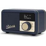 Roberts Revival Petite 2, DAB+/FM Radio mit Bluetooth, tragbar, Blau