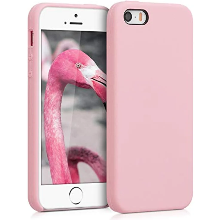 kwmobile Handyhülle, Hülle für Apple iPhone SE (1.Gen 2016) - 5 - 5S - TPU Silikon Handy Schutzhülle Cover Case – Bild 1