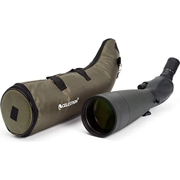 Celestron 52334-cgl TrailSeeker 100 – abgewinkelt Spektiv schwarz – Bild 5