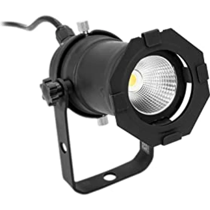 Eurolite LED PAR-16 3CT sw, Scheinwerfer mit 3 einstellbaren Farbtemperaturen und hohem Farbwiedergabeindex, Silber – Bild 7