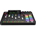 RØDECaster Pro II Alles-in-1 Produktionslösung für Podcasting, Streaming, Musikproduktion und Inhaltserstellung, Black
