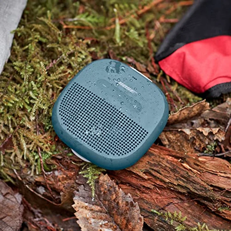 Bose SoundLink Micro Bluetooth speaker: kleiner tragbarer, wasserdichter Lautsprecher mit Mikrofon, Blau – Bild 5
