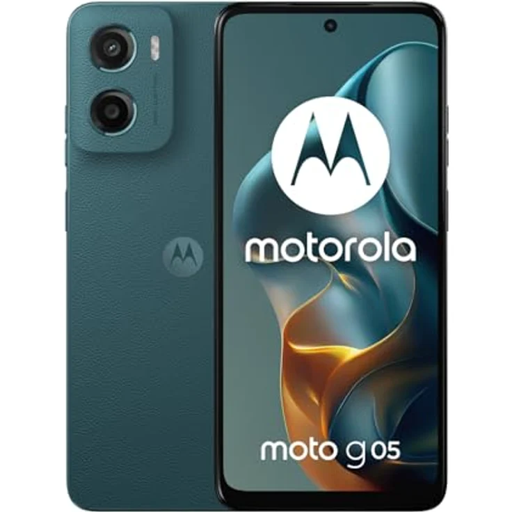 Motorola moto g05, Smartphone mit 50 MP Quad-Pixel Kamera, 128 GB Speicher, 6,67 Zoll Display, 5200 mAh Akku, grün – Bild 2
