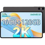 TECLAST T40HD 2K 10.4 Zoll, Android 13 Tablet Gaming, 16GB RAM+128GB ROM(TF 2TB), Unisoc Octa Core CPU, 2000x1200 FHD, 4G LTE+5G WiFi, 13MP+8MP/7200mAh/Typ-C/GPS+/GMS/Widevine L1/460g [2023]