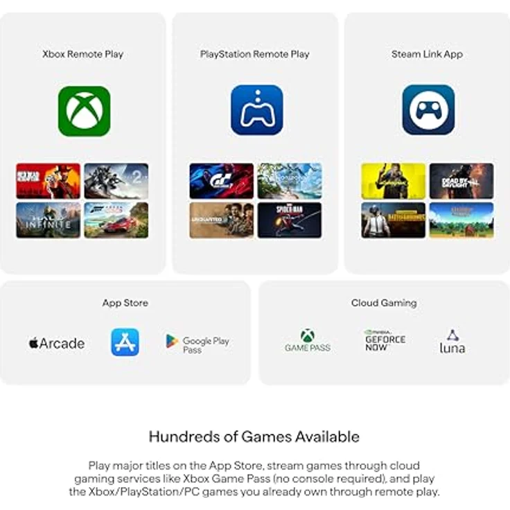 BACKBONE One Mobiler Gaming-Controller für das iPhone (Lightning) - 2nd Gen - Xbox, PlayStation, Minecraft & mehr - 3 Monate Apple Arcade enthalten – Bild 3